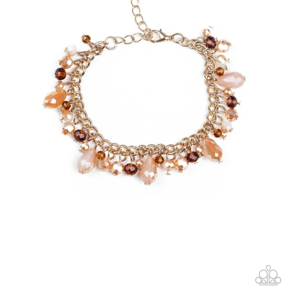 Catwalk Crawl Gold Bracelet